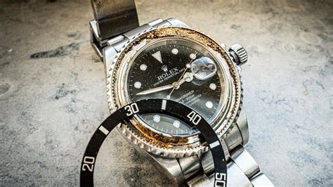 rolex submariner polishing|polishing a Rolex Submariner bracelet.